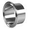Steel & Obrien 2" Tri-Clamp End x Medium Weld Ferrule - 1-1/8" Long 304SS L14AM7-2-304 - alternate 1